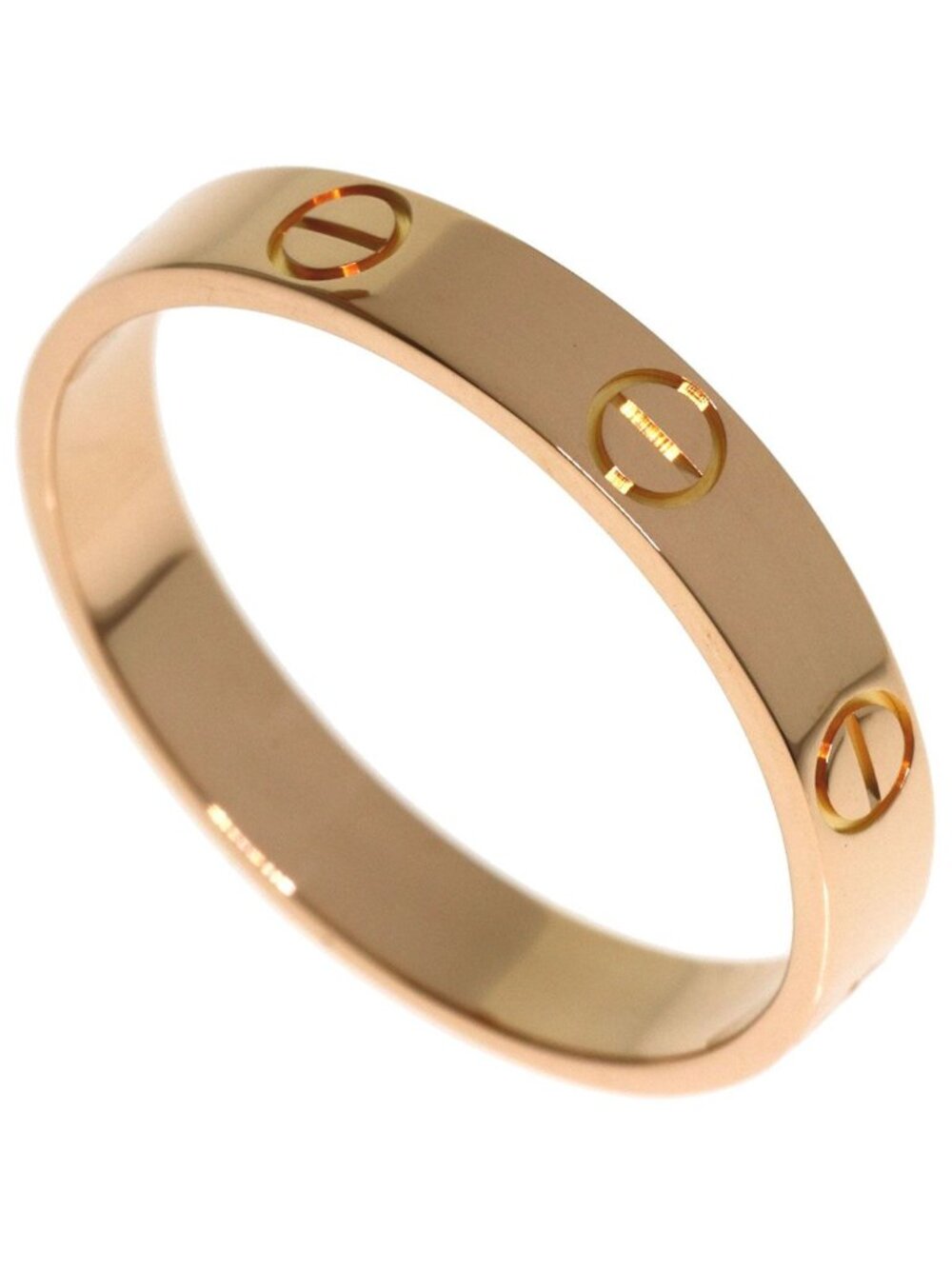 Cartier Mini Love Ring 58 18k Pink Gold